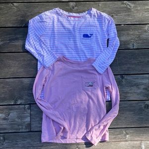 Girls Vineyard vines shirts